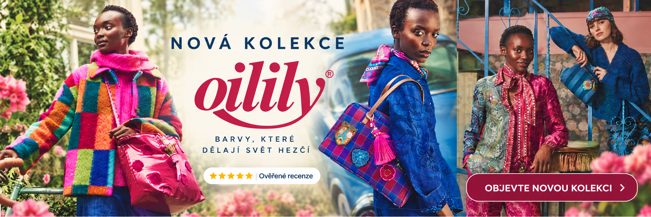 Nová kolekce OILILY – kabelky, tašky, batohy a módní doplňky